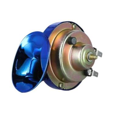 Imagem de Buzina De Moto 12V 300db, Alto-falante De Apito Elétrico, Kit De Aviso