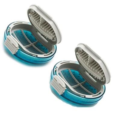 Imagem de XHSESA 2 peças de filtro universal redondo para LG peças de máquina de lavar roupa rede de malha de poeira