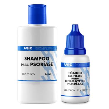 Imagem de Kit Capilar para Psoríase Tônico 100ml + Shampoo 240ml