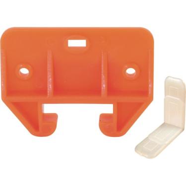 Imagem de Prime-Line Products R 7152 guia de gaveta, trilho de 3,8 cm, nylon, (pacote com 2), laranja