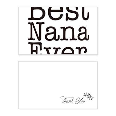 Imagem de Best Ever Letras inglesas padrão de presente cartão de agradecimento aniversário aniversário saudação casamento agradecimento