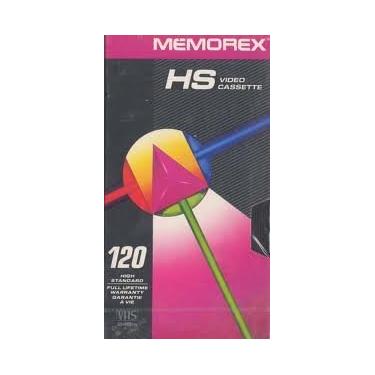 Imagem de Cassete de vídeo Memorex High Standard 120 Full