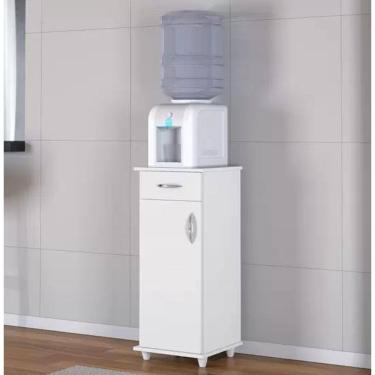 Imagem de Balcão Suporte para Bebedor Dacheri Slim Branco