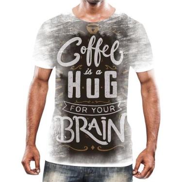Imagem de Camiseta Camisa Estampas Eu Amo Café Coffee Grãos Arte Hd 9 - Enjoy Sh