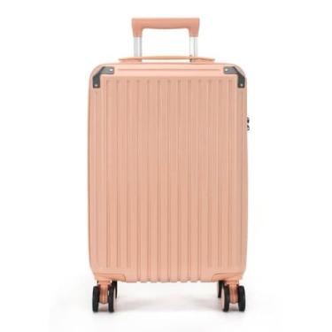 Imagem de Mala de Bordo Up4you Edimburgo Cadeado TSA (Rosa)