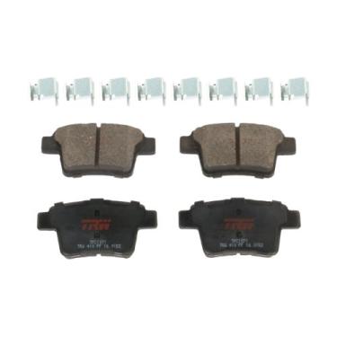 Imagem de TRW Automotive Conjunto de pastilhas de freio a disco TPC1071 para Ford 500: 2005-2007 e outras aplicações Traseira