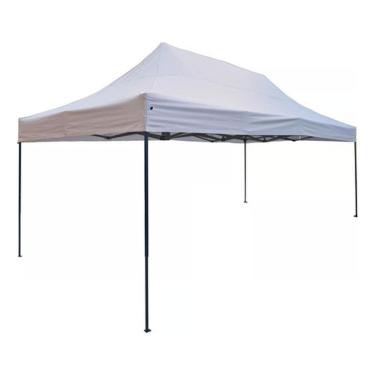 Imagem de Tenda Gazebo Pergolado Aço - Dobrável E Impermeável 4,5x3m
