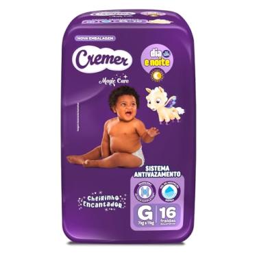 Imagem de Fralda Cremer Jumbinho G 16 Unidades