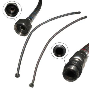 Imagem de Engate Rabicho Monocomando Mangueira Flexivel Misturador Par Agua Quen