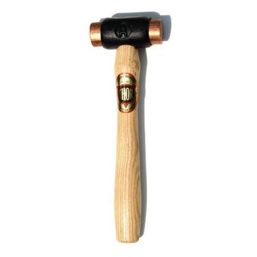 Imagem de Thor Martelo de cobre de 2,5 cm de diâmetro da face com alça de 22,8 cm, TH04308