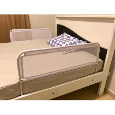 Imagem de Grade para Cama Proteção Crianças Bebe Protetor Colchao Resistente - P
