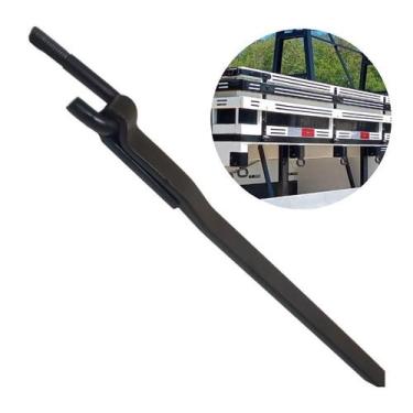 Imagem de Chapa lateral 550mm Tampa Carroceria LE com pino - Zanbor