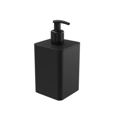 Imagem de Dispenser Para Detergente e Sabonete Líquido 350ml - Stolf, Preto