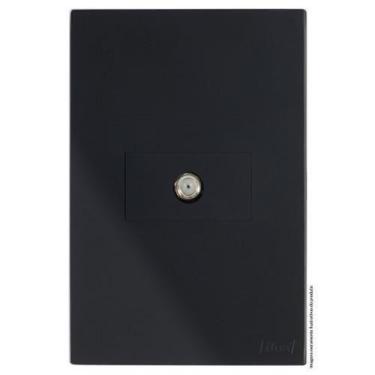 Imagem de Kit Coaxial Antena Horizontal 4X2 Brs12316-1Bk - Blux Recta Black Sati