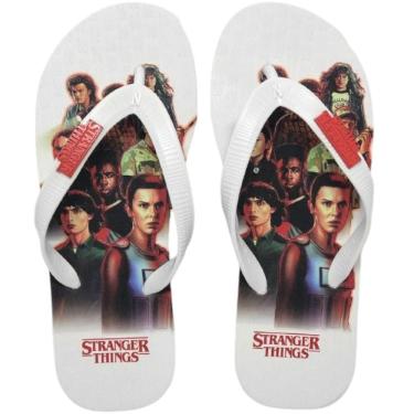 Imagem de Chinelo de Dedo Netflix x Stranger Things Elenco Coca-Cola