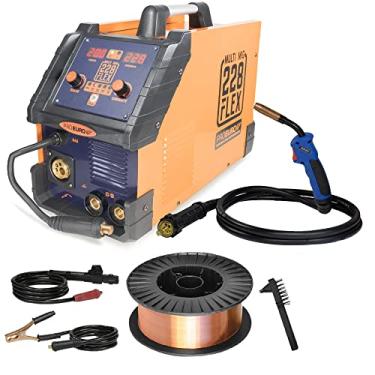 Imagem de Maquina de solda multiprocesso 228a 220v flex + arame 5kg 0,8mm