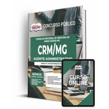 Imagem de Apostila CRM-MG - Agente Administrativo - Apostilas Opção