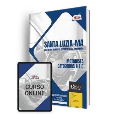 Imagem de Apostila Prefeitura de Santa Luzia - MA 2024 - Motorista - Categorias 