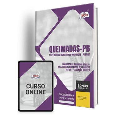 Imagem de Apostila Prefeitura de Queimadas - PB 2024 - Professor de Educação Bás