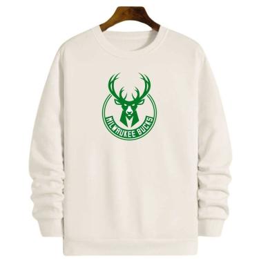 Imagem de Blusa Moletom Gola Basquete Milwaukee Buck Giannis Basketball