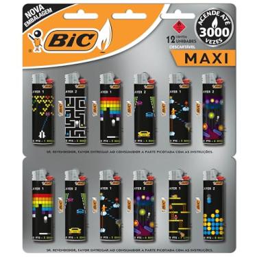 Imagem de Isqueiro Decor Fun BIC 12 Unidades