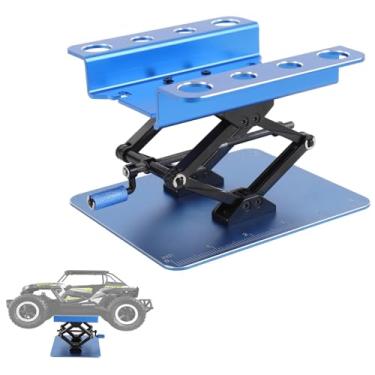 Imagem de RC Stand Work Stand, Reparação de Trabalho de 360 ​​graus de Rotação/inferior Com Parafusos, 60 a 140 Mm Ajustável, RC Suporte de Elevação da Plataforma de Elevação para 1/8 1/10