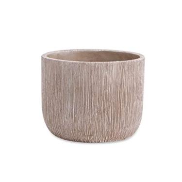 Imagem de Cachepot em Cimento Tamanho G 15cm Mart Cinza