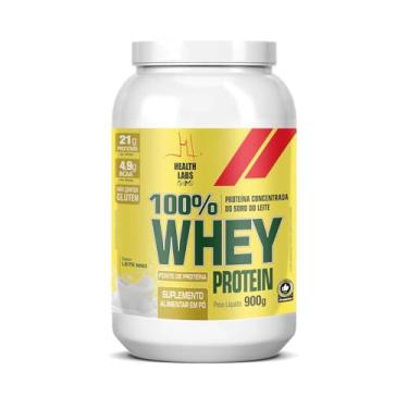 Imagem de 100% Whey Protein 900g Leite Nino - Health Labs