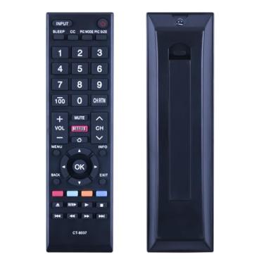 Imagem de Controle remoto de substituição CT-8037 CT8037 para Toshiba Smart HDTV 40L3400 40L3400U 50L3400 50L3400U 58L5400 58L5400U 58L5400UC 65L5400 65L5400U 65L5400U 5L5400 0UC