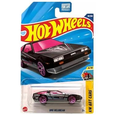 Imagem de Hot Wheels DMC Delorean, HW Art Cars Series 5/10, 1:64 Scale Diecast Car
