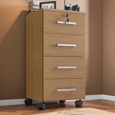 Imagem de Gaveteiro 4 Gavetas Medellín Freijó