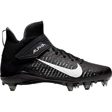 Imagem de Nike Men's Alpha Menace Pro 2 D Football Cleats - Black/White,11.5M US