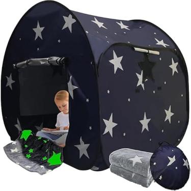 Imagem de Big Sensory Tent for Kids with Autism - 47x47in Sensory Calm Corner Helps Autism, ADHD, SPD Children Adults Relax, Improve Focus Autistic Play Tents with Bag & Window