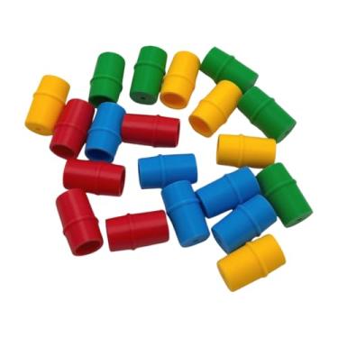 Imagem de Replacement Pieces for Trouble Board Game | Durable, Colorful Game Pieces | Made in The USA | 20 Pieces Total: 16 Game Pieces + 1 Extra of Each Color