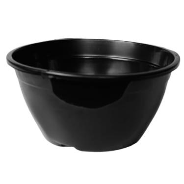 Imagem de Kit de vasos plastico cuia 21 de 2 litros para plantas cactos e suculentas (PRETO, 100)