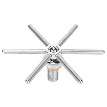 Imagem de KIMISS Barra de Aço Inoxidável Glass de Vidro R R - Arruela de Xícara de Xícara de Torneira de Alta Pressão para Limpeza Rápida e Eficiente de de café