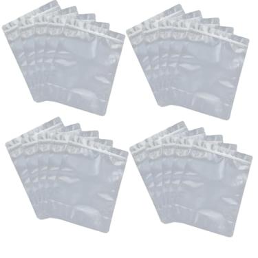 Imagem de XunLiu Sacos de armazenamento herméticos reutilizáveis de folha de alumínio (50, 22 cm x 29 cm + 5 cm/0,22 mm)