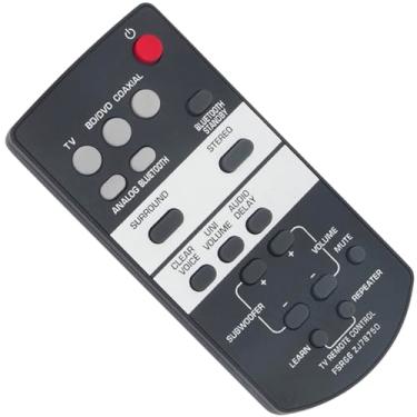 Imagem de Allimity Controle remoto de substituição FSR66 ZJ78750 para sistema de alto-falante de áudio doméstico Yamaha ATS-1070 ATS-1080 YAS-1080 ATS-1050 ATS-1050-R YAS-103BL SRT-700 FSR71 FSR73 FSR78 ZP80766