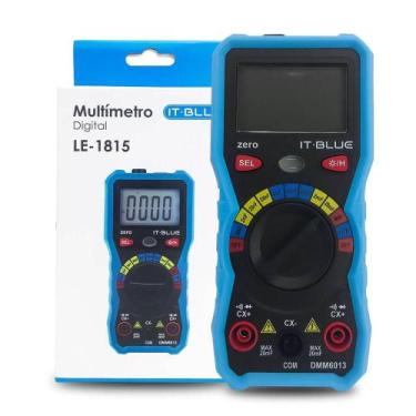 Imagem de Multímetro Digital Profissional Corrente Ac + Dc Tensão - ITBLUE