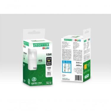 Imagem de Lâmpada Led Bulbo 15w 4000k E27 Bivolt Taschibra