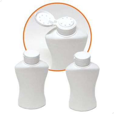 Imagem de Frasco para Talco 100g (2un) Talqueira Podóloga Unhas Nails Designer -