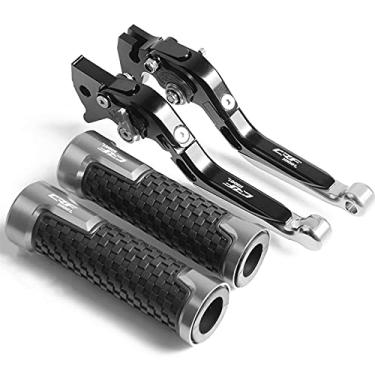 Imagem de Para Honda CRF1000L Africa Twin CRF 1000 L 2015 2016 2017 2018 Alavanca de embreagem de freio e maçaneta de 22 mm guidão alavanca de embreagem de freio de motocicleta (Cor: QYGX888 8)