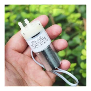 Imagem de DC12V Bomba de vácuo escova de carbono 370 diafragma eletrônico de partida bomba de água bomba de ar bomba autoescorvante 1L/min WWECCQIJ