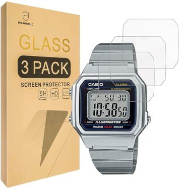 Imagem de Mr.Shield Protetor de tela compatível com Casio B650WD / B650WC / B650WB [vidro temperado] [pacote com 3] [vidro japonês com dureza 9H]