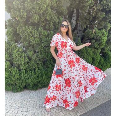 Imagem de Vestido Longo Plissado - Bella e Ricca, G