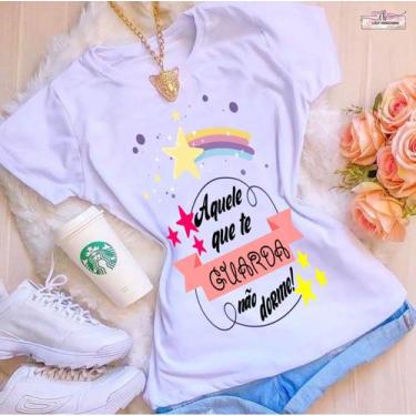 Imagem de Blusa T-shirt Camiseta Feminina Estampada -Evangelica- Várias Estampas