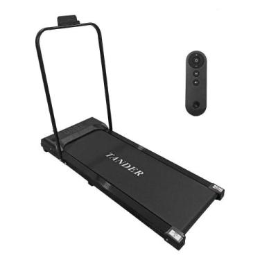 Imagem de Esteira Elétrica Ergométrica Dobrável Portátil 120kg 220v - Tander