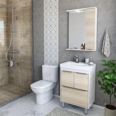 Imagem de Gabinete De Banheiro Com Cuba E Espelheira Multimóveis