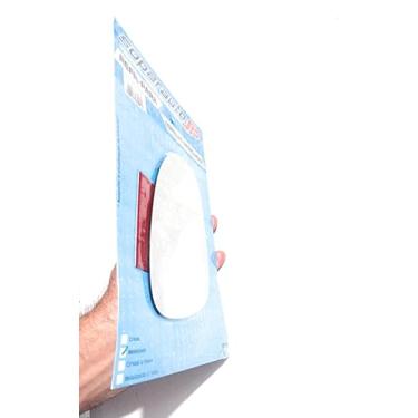 Imagem de Refil Lente Espelho Vidro Retrovisor Compatível Jetta 2007 A 2010 lado Direito Cor Metalizado