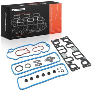 Imagem de A-Premium Conjunto de juntas do coletor de admissão do motor superior inferior compatível com Chevy, GMC, Isuzu, Olds, Workhorse Car - 96-06 - Express 1500, Blazer, Jimmy, Savana 3500, Sonoma, Bravada